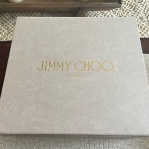 Jimmy Choo box with tissue paper